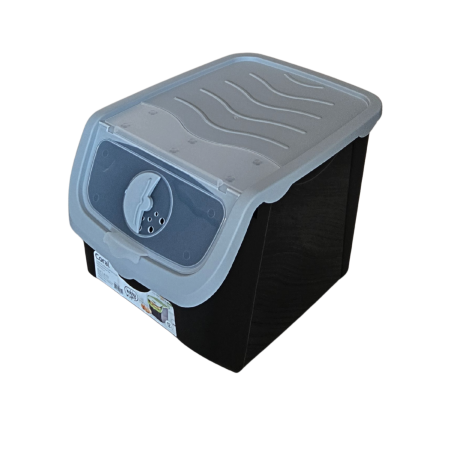 Кутия за съхранение на плодове и зеленчуци 12 л черна 10518