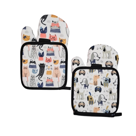 Комплект ръкавица с ръкохватка 10975