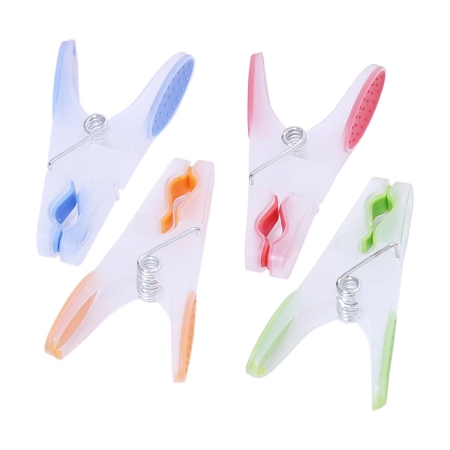 Щипки силиконови 12бр 10177