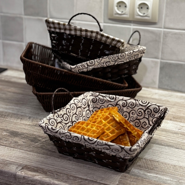 Панер с дръжки 22х22 см - модел 11170