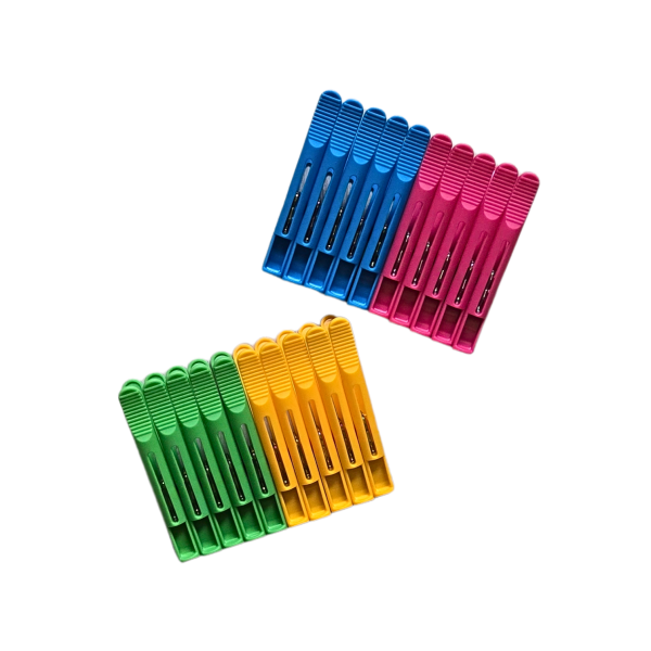 Цветни щипки 20 броя - модел 11192