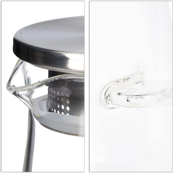 Кана  боросиликатно стъкло 1.8 л 11003