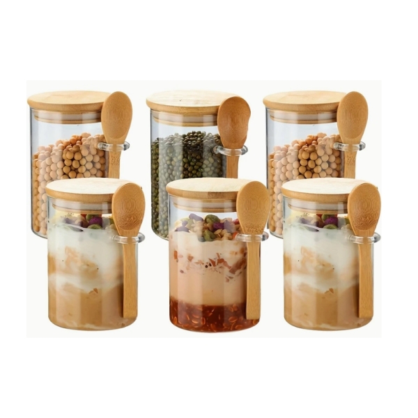 Буркан с лъжичка 0.700 л 10548