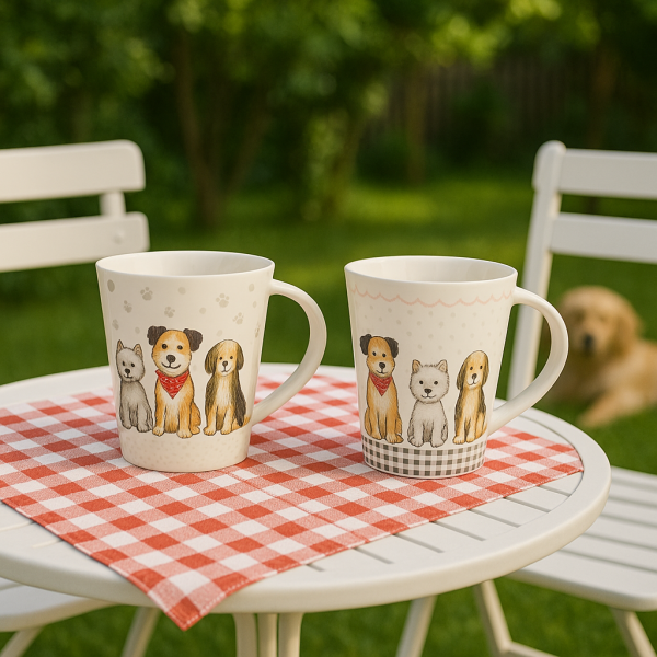 Порцеланова чаша Кучета - 11262