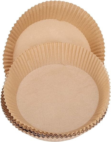 Хартиени форми за Еър Фрайър Ф20 см – 2 опаковки × 50 бр. (100 бр.) - модел 11282