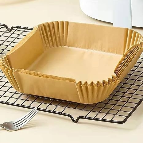 Хартиени форми за Еър Фрайър 16 см – 2 опаковки (50+50 бр.) - модел 11284