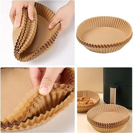 Хартиена форма за еър фрайър Ф16 см 50 бр 10884