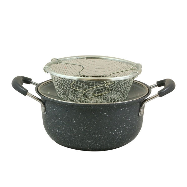 Тенджера с кошница 10967