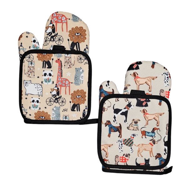 Комплект ръкавица с ръкохватка 10975