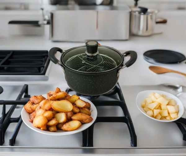 Тенджера с кошница 10967