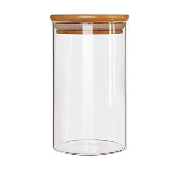 Буркан с бамбуков капак 0.950 мл 10865