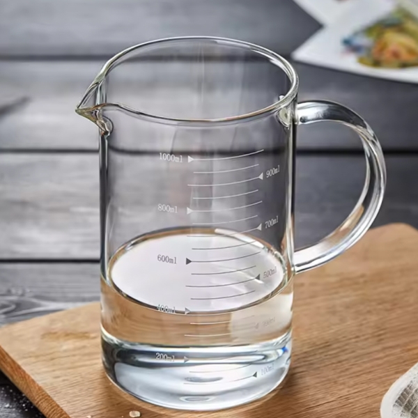 Мерителна кана стъкло 1л 10862