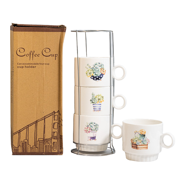 Комплект порцеланови чаши Natura 10843