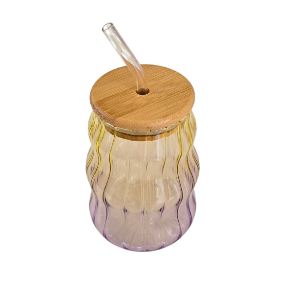 Буркан със сламка JUICE 0.500 л - модел 11075