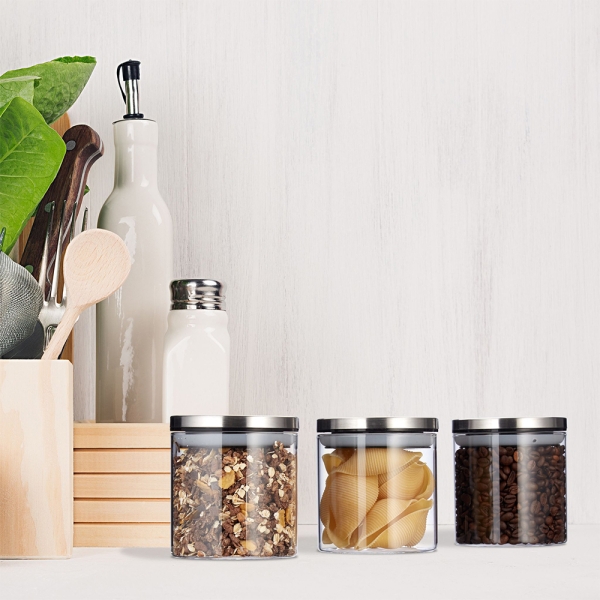 Буркан с метален капак 0.450л - модел 11122