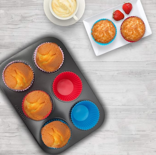 Форма за мъфини + силиконови формички - модел 11168