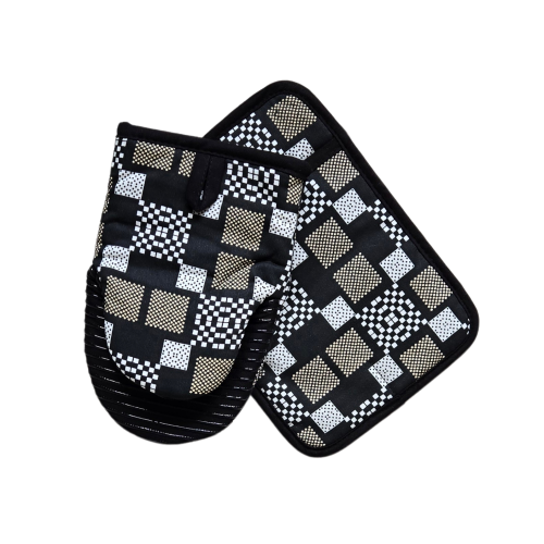 Комплект ръкавица с ръкохватка Floral - модел 11229