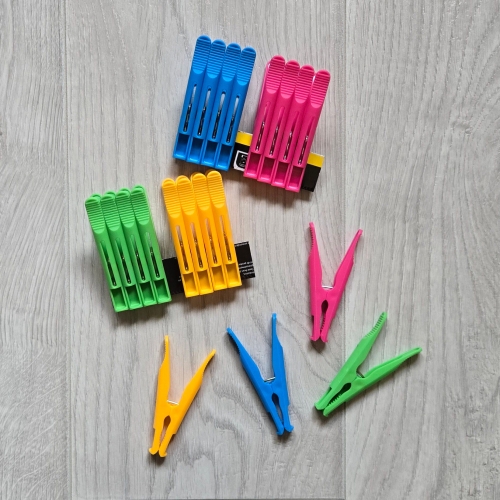 Цветни щипки 20 броя - модел 11192