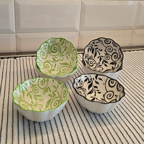 Порцеланов комплект Trio Pattern Bowls - модел 11189