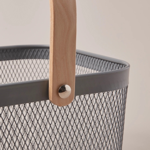 Кошница с бамбукова дръжка 10806