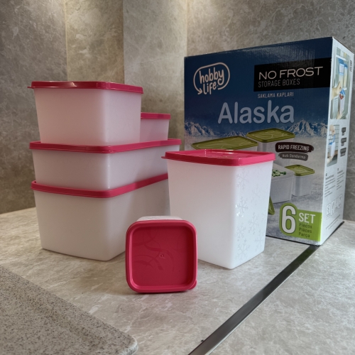 Комплект кутии фризер 6 бр. -  модел 11242