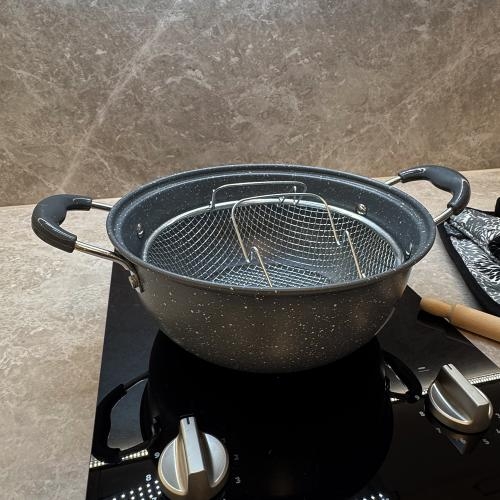 Тенджера с кошница 10967