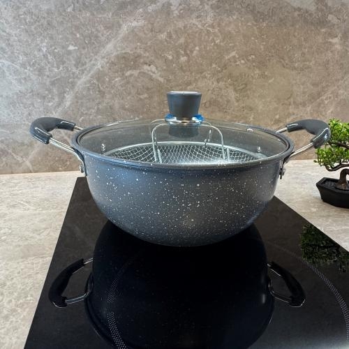 Тенджера с кошница 10967