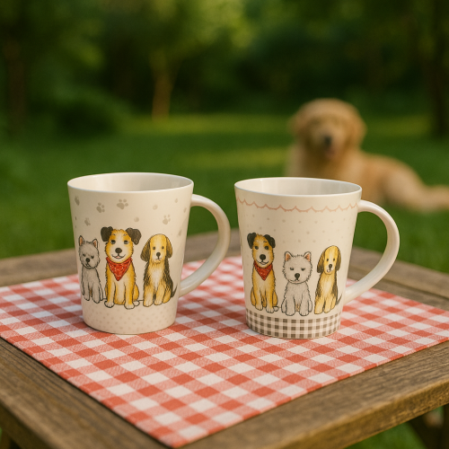 Порцеланова чаша Кучета - 11262