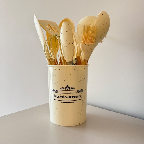 Комплект силиконови прибори Мрамор 12 части 10885