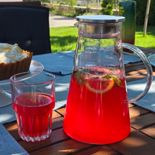 Кана  боросиликатно стъкло 1.8 л 11003