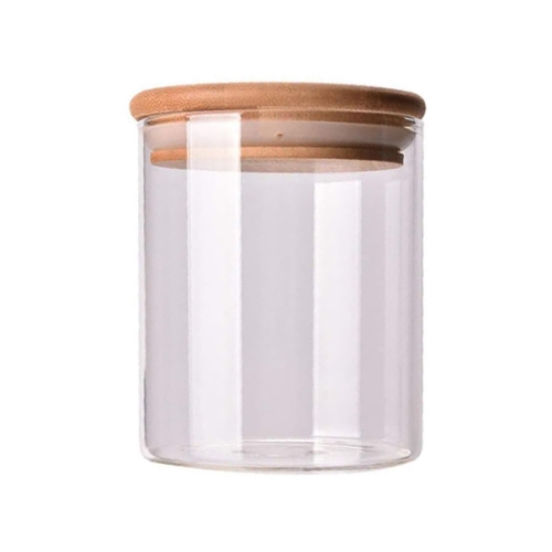 Комплект от 3 бр. буркани с бамбуков капак 0.450л 11274