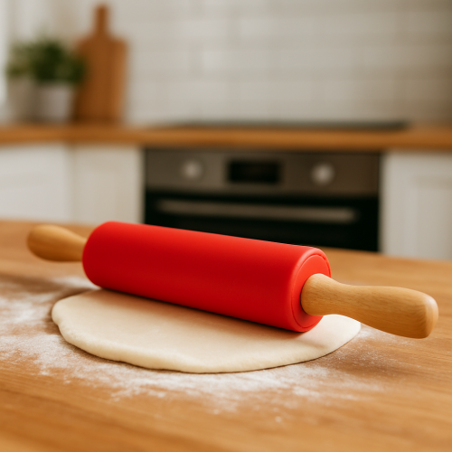 Силиконова точилка с дървени дръжки 38 см - модел 11285