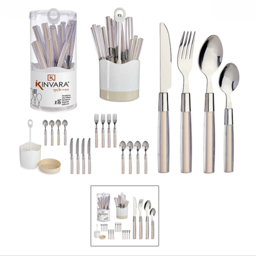 Комплект прибори KINVARA 16 части с поставка - модел 11250