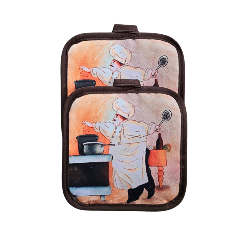 Комплект кухненски ръкохватки CHEF – 2 бр., 17/17 см -  модел 11295