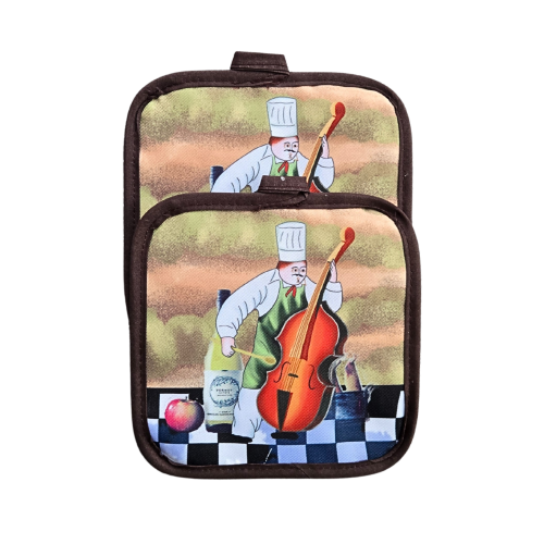 Комплект кухненски ръкохватки CHEF – 2 бр., 17/17 см -  модел 11295