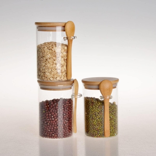 Буркани с лъжичка  2 х 1.100 л - модел 11301