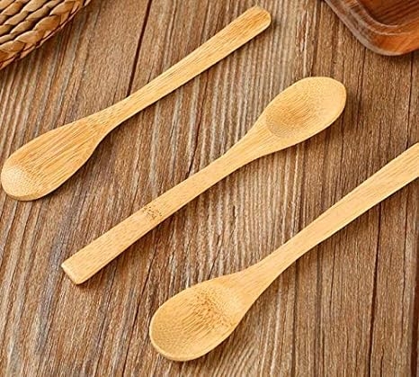 Бамбукови лъжички 9 см 6 бр.  10993