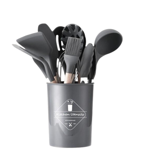 Комплект силиконови прибори 12 части 10807