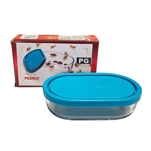 Стъклена купа с капак 0.480 л  - модел 11057