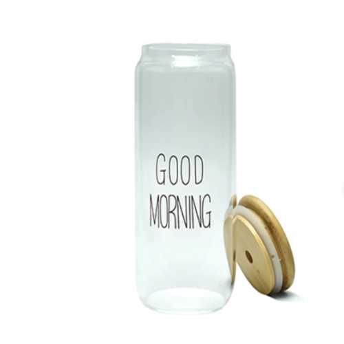 Буркан със сламка GOOD MORNING 0.350 л - модел 11076