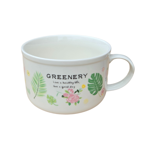 Керамична купичка с дръжка и капак - модел 11095